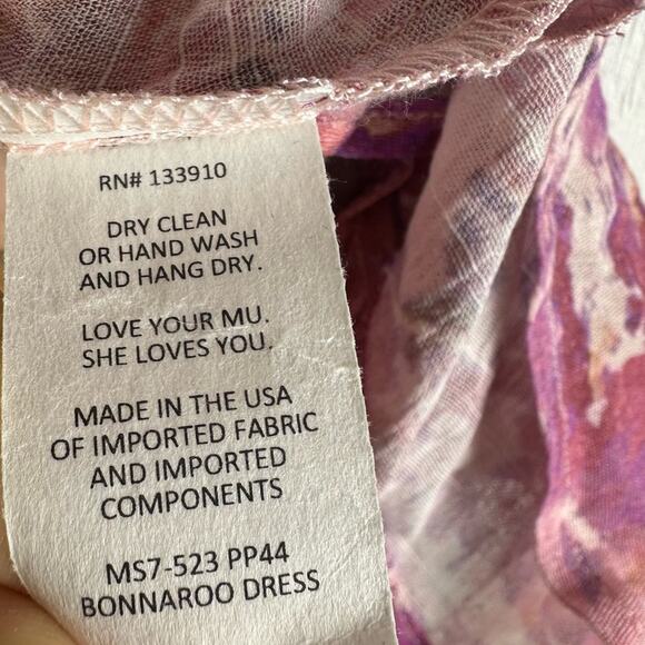 Show Me Your MuMu Pink Bonnaroo Cold Shoulder Mini Dress - Picture 6 of 8